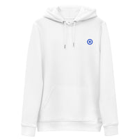 Chainlink logo hoodie white