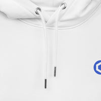 Chainlink logo hoodie white