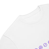 polygon crewneck white