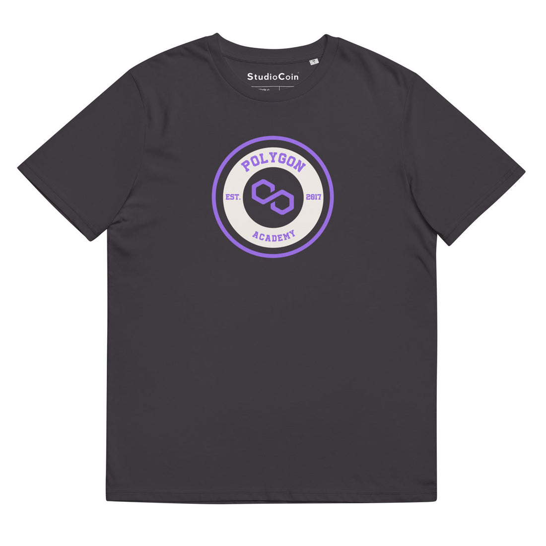 polygon university tshirt anthracite