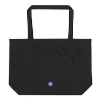 polygon logo tote bag black