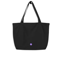 polygon logo tote bag black