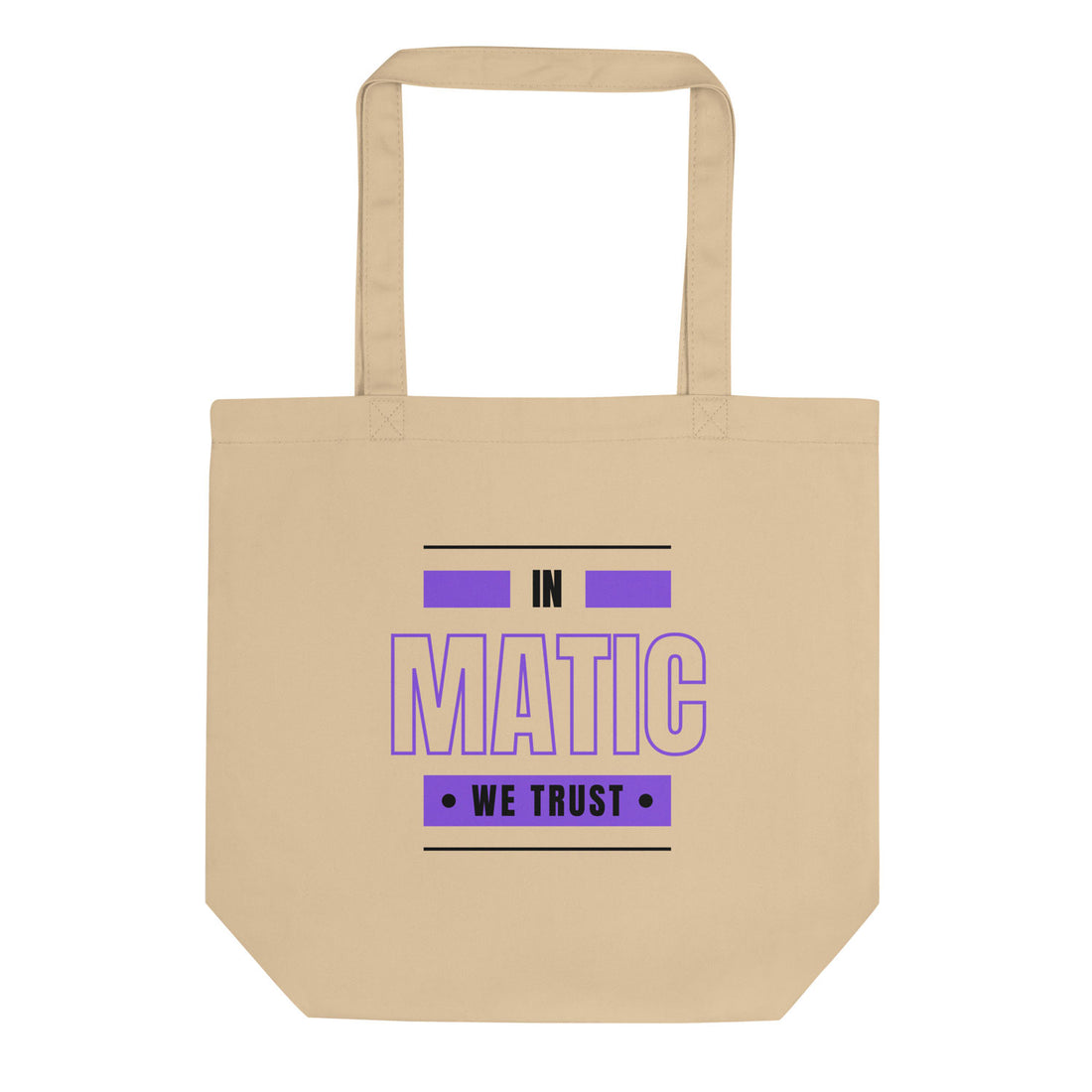 polygon tote bag