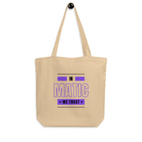 polygon matic tote bag