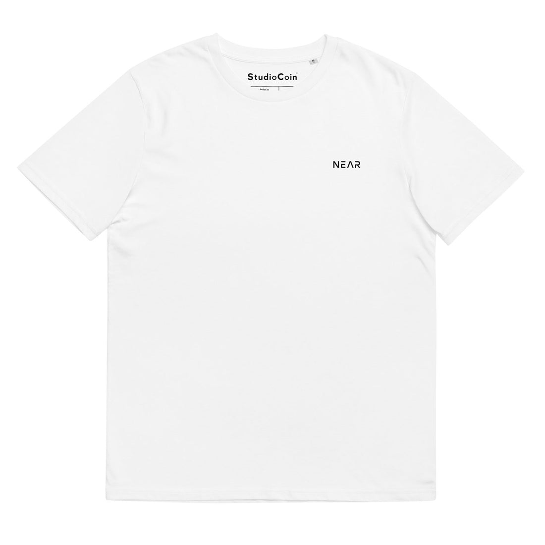 near logo tshirt white
