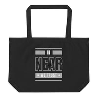 near large tote bag black
