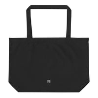 near logo tote bag black