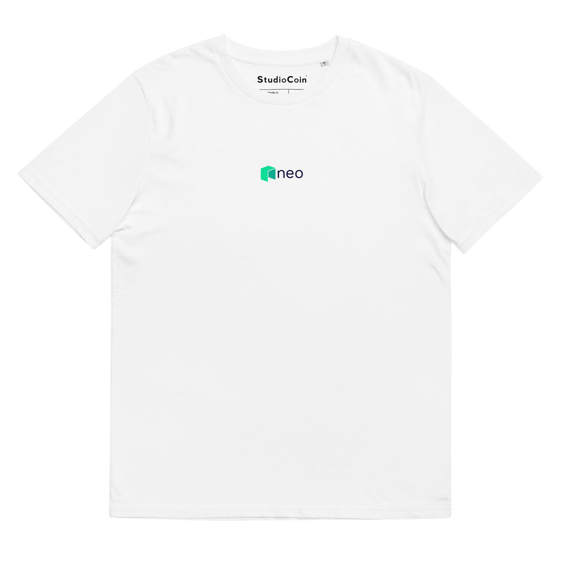 neo logo tshirt white