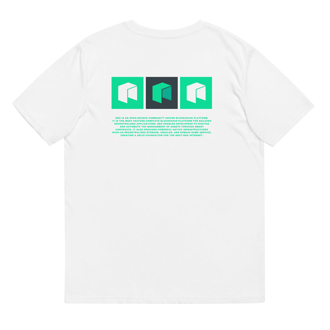 neo multi logo t shirt white