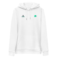 neo logo hoodie white