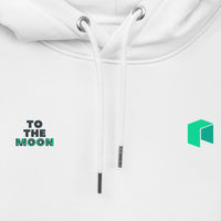 neo token logo hoodie white