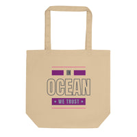 ocean token tote bag