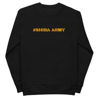 shiba army crewneck black