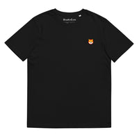 shiba inu token logo tshirt black