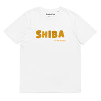 shiba inu to the moon tshirt white