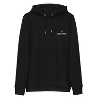 solana logo hoodie black