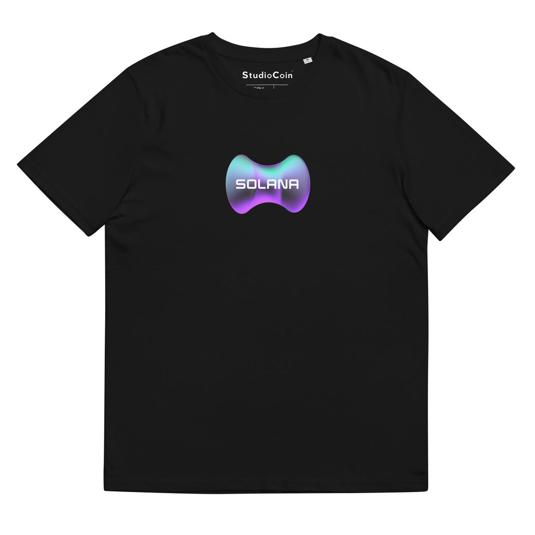 solana graphic tshirt black