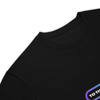 solana to the moon crewneck black