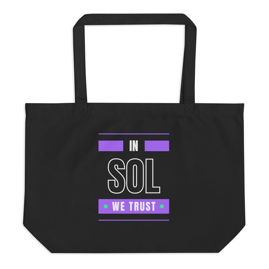 solana large totebag black