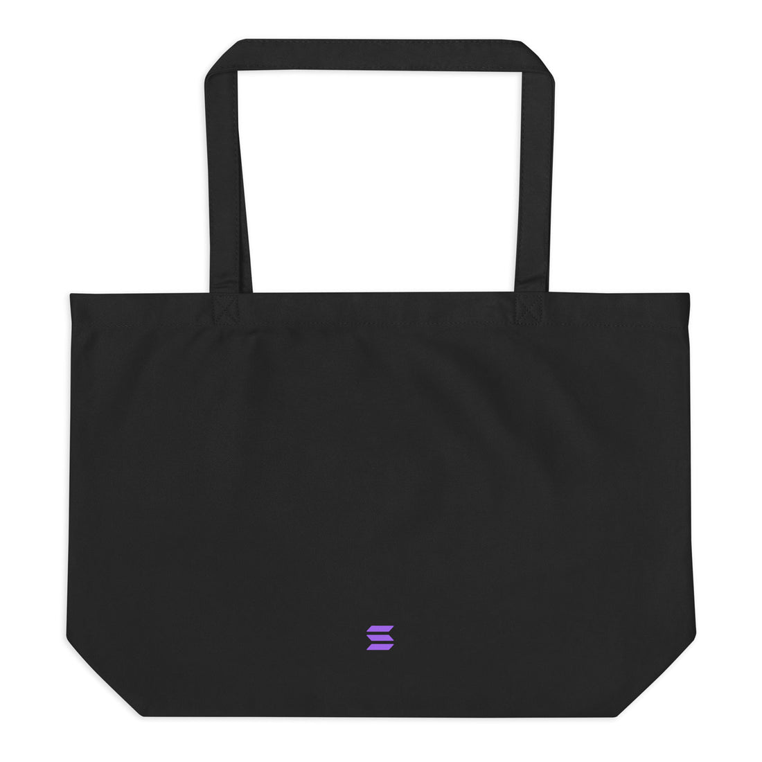 in solana we trust totebag black