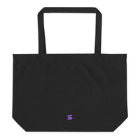 in solana we trust totebag black