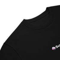 sushi logo crewneck black