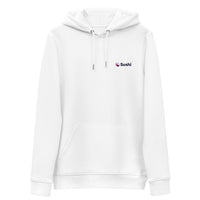 sushi swap logo hoodie white
