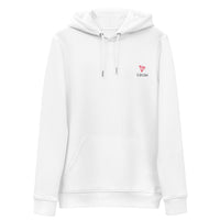tron trx logo hoodie white
