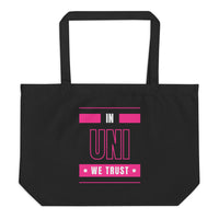 uniswap large tote bag black