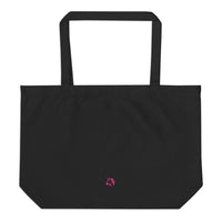 uniswap large logo tote bag black