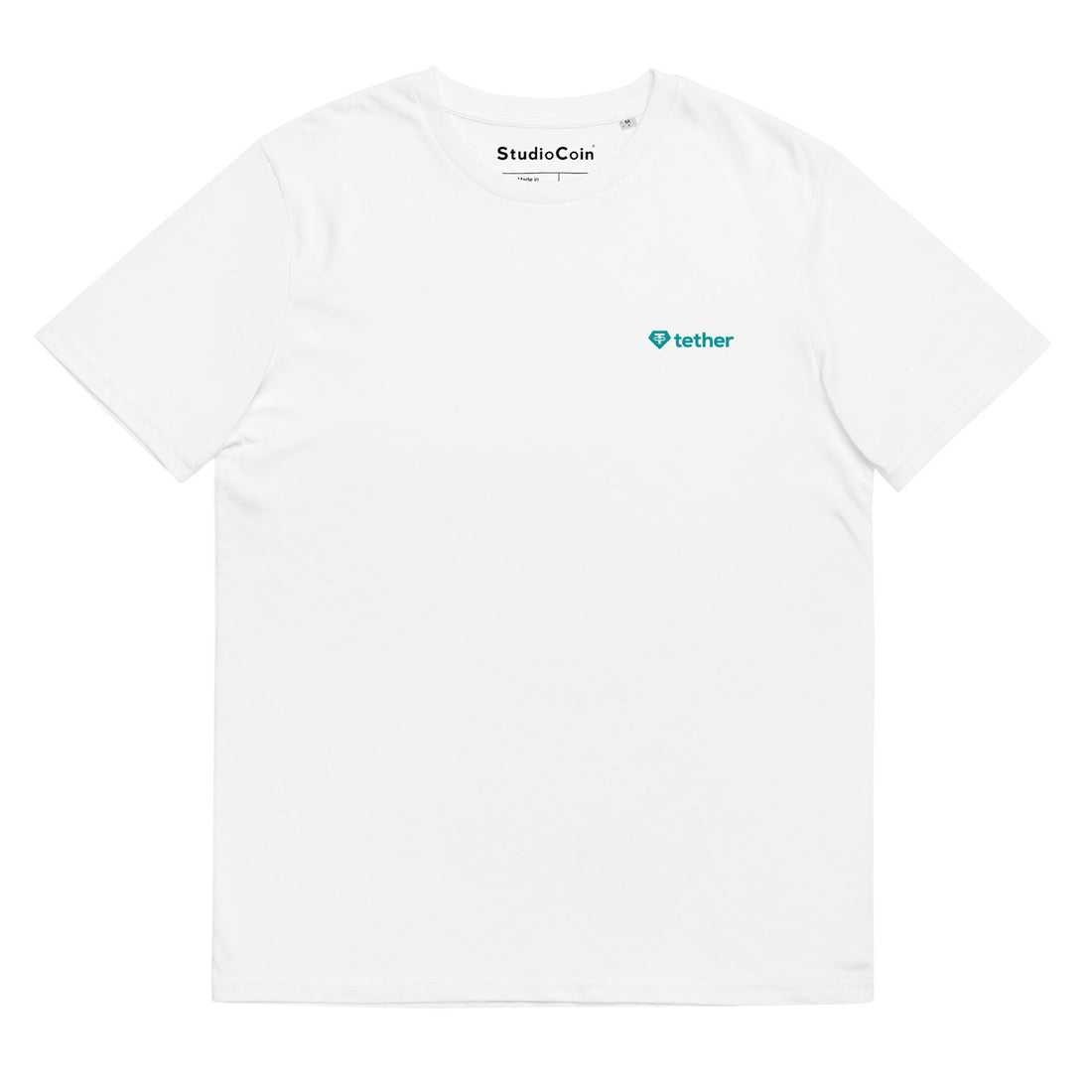 tether usdt tshirt white