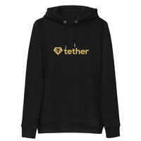 usdt tether logo hoodie black