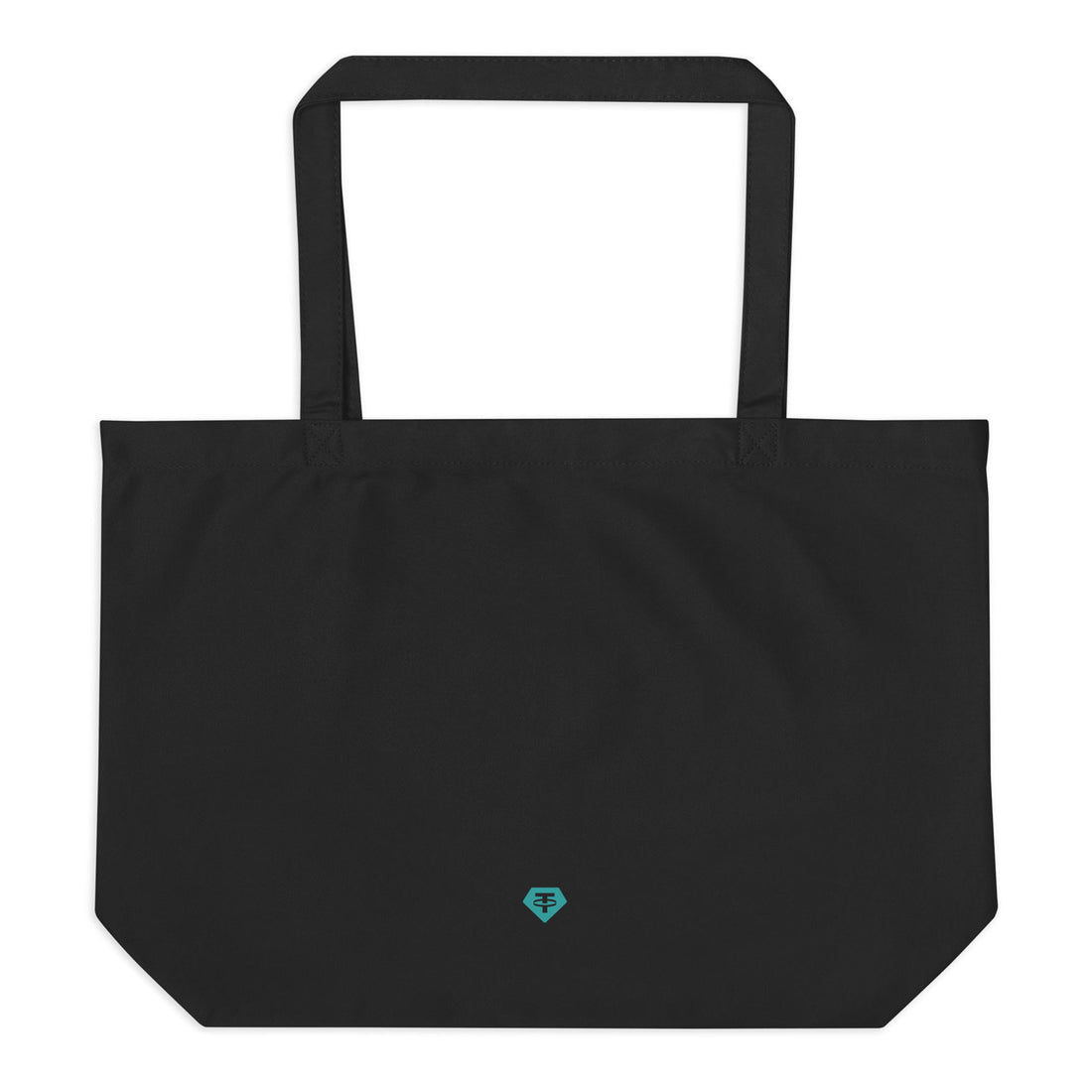 usdt logo tote bag black