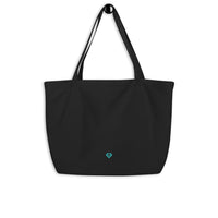 usdt tether large tote bag black