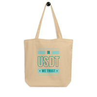 usdt tether tote bag