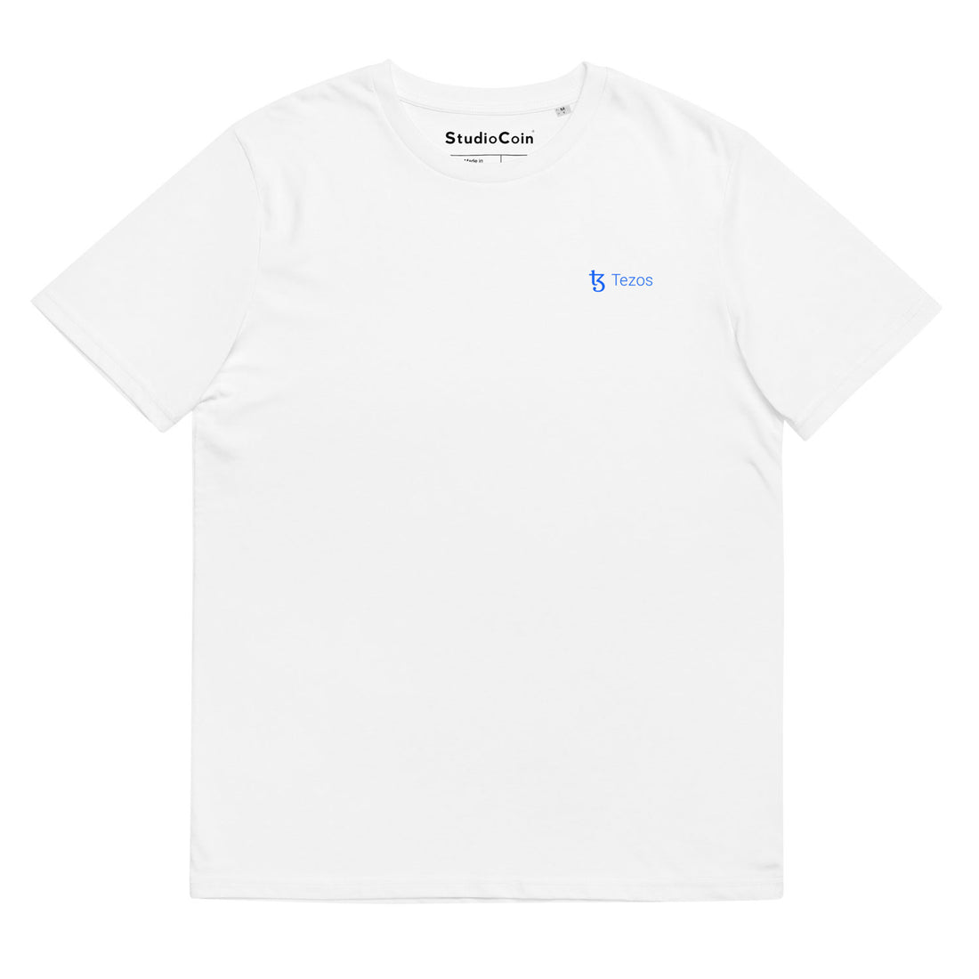 tezos logo tshirt white