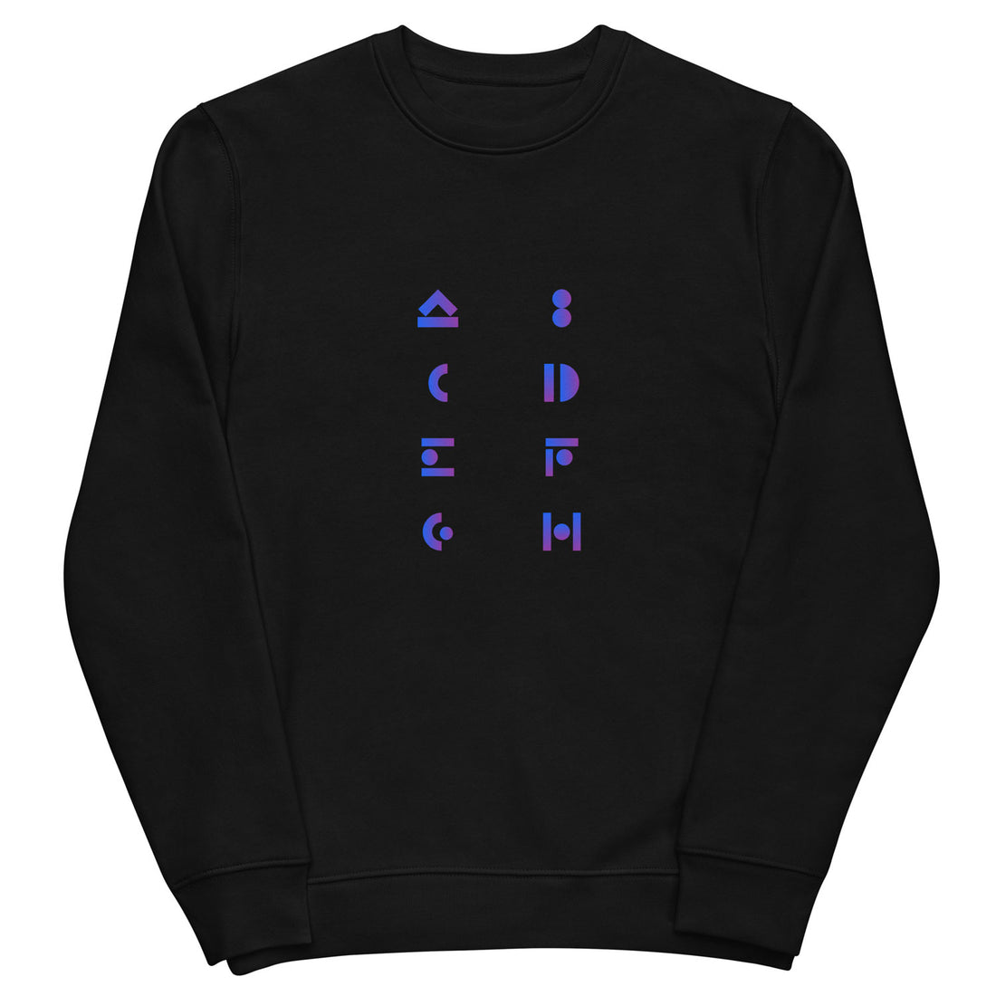 tezos black crewneck