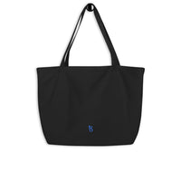 tezos black logo tote bag