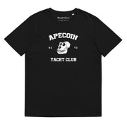 bayc logo ape apecoin tshirt black