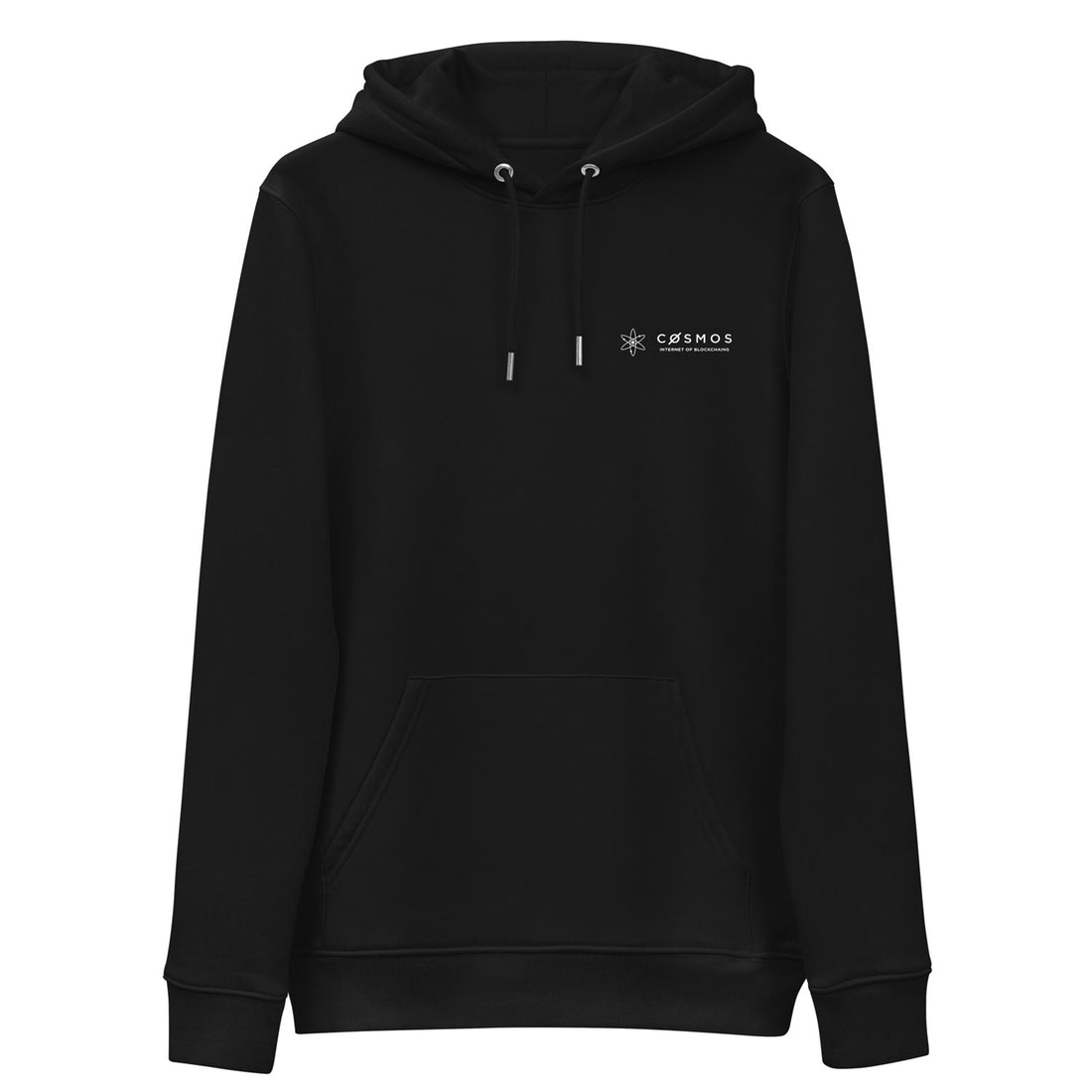 cosmos logo hoodie black