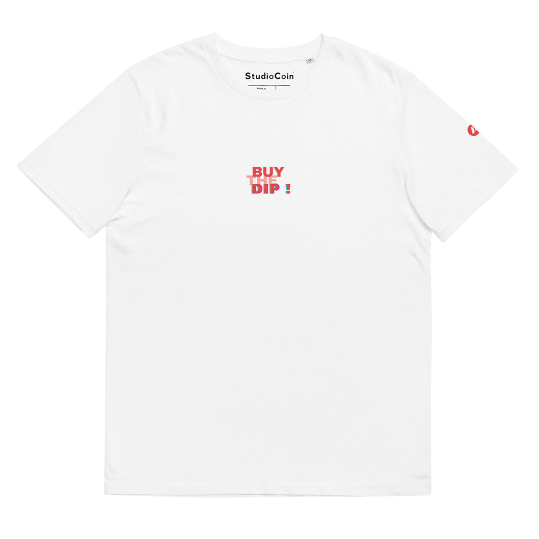 buy the dip avax tshirt white