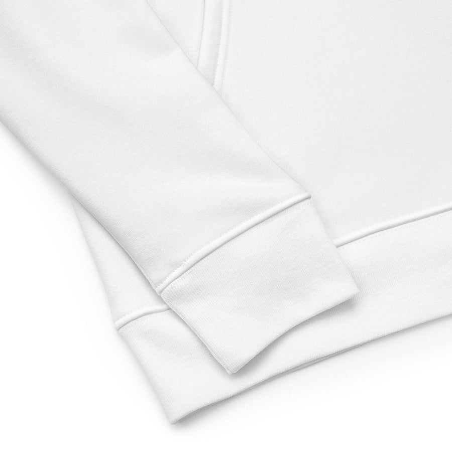 avax merch white logo hoodie