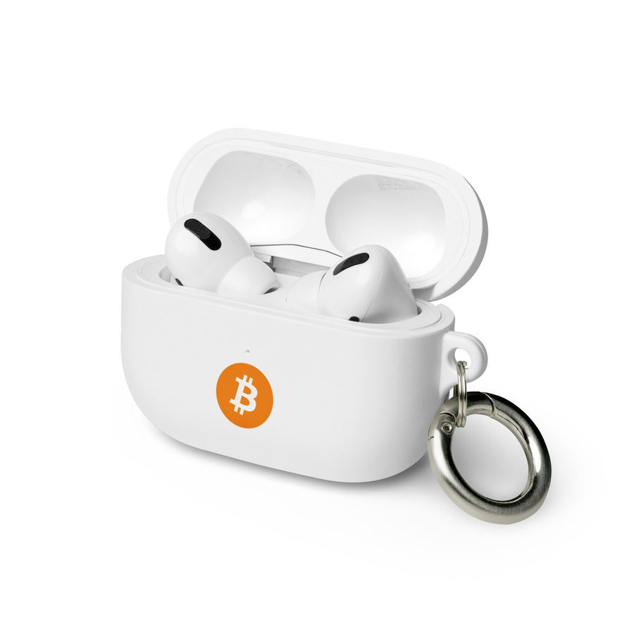 bitcoin btc logo airpods pro case