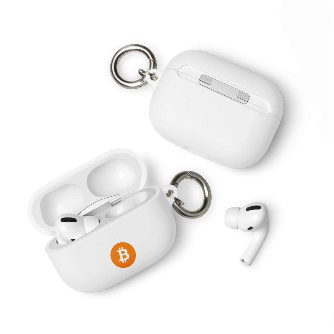 bitcoin btc logo airpods pro case