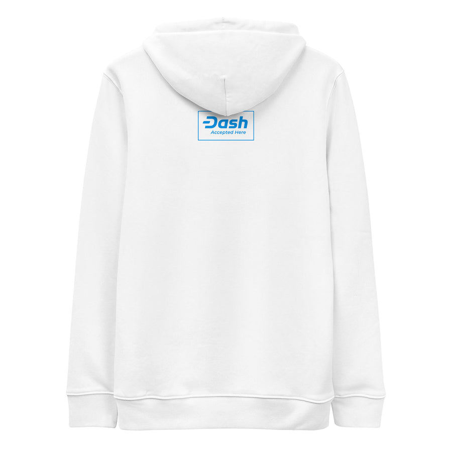 logo dash hoodie white 
