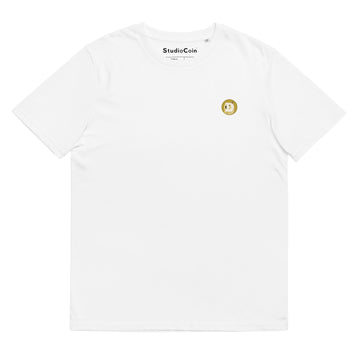 doge classic logo tshirt white
