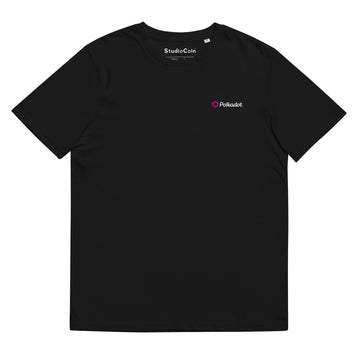 polkadot logo tshirt black