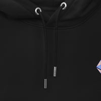 eth multicolor logo hoodie black