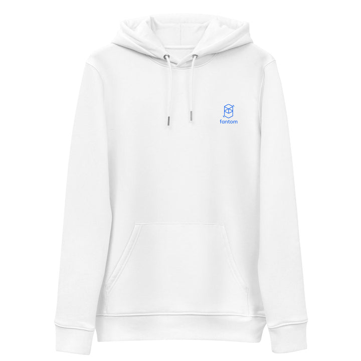 fantom ftm classic logo hoodie white