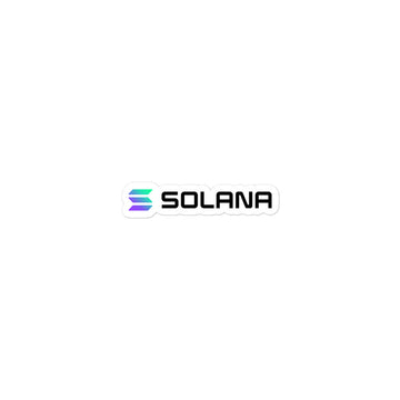 solana logo sticker
